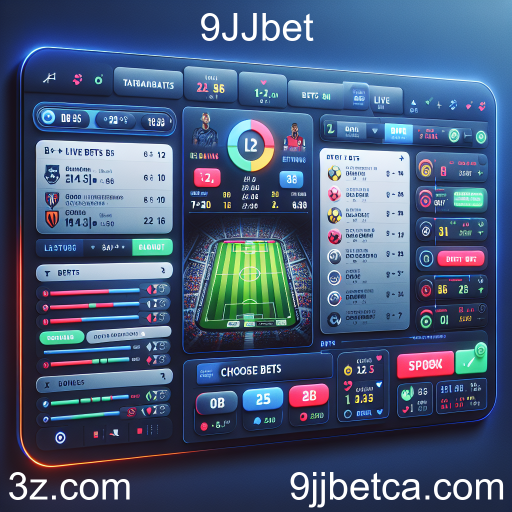 Aposte em Tempo Real: Explore as Apostas Ao Vivo no 9JJbet